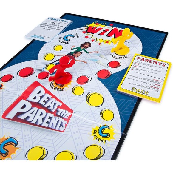 Beat The Parents 2nd Edition Family Kids Vs Adults Board Game Family Game Night - Picture 3 of 8